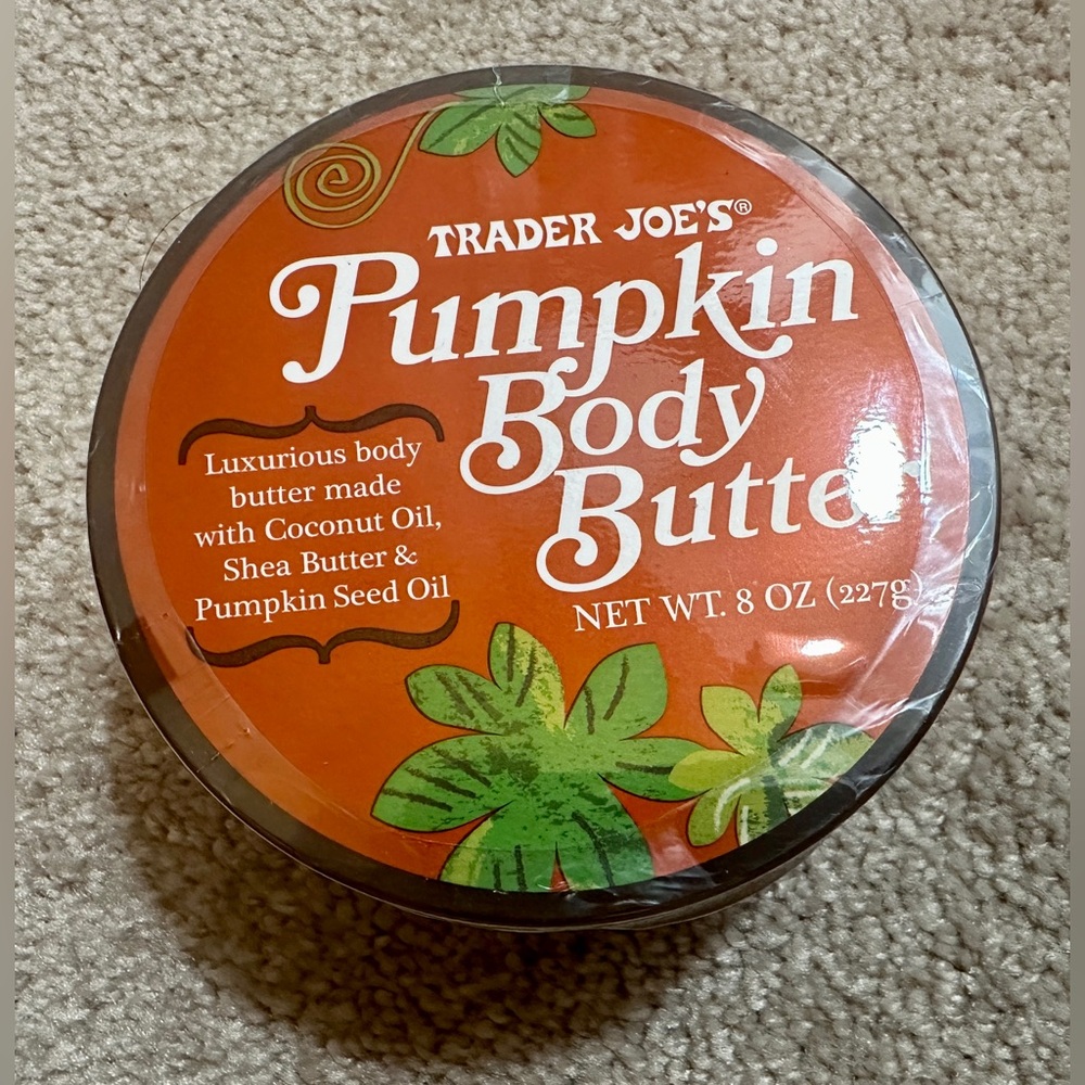 NWT Trader Joe’s Pumpkin Body Butter